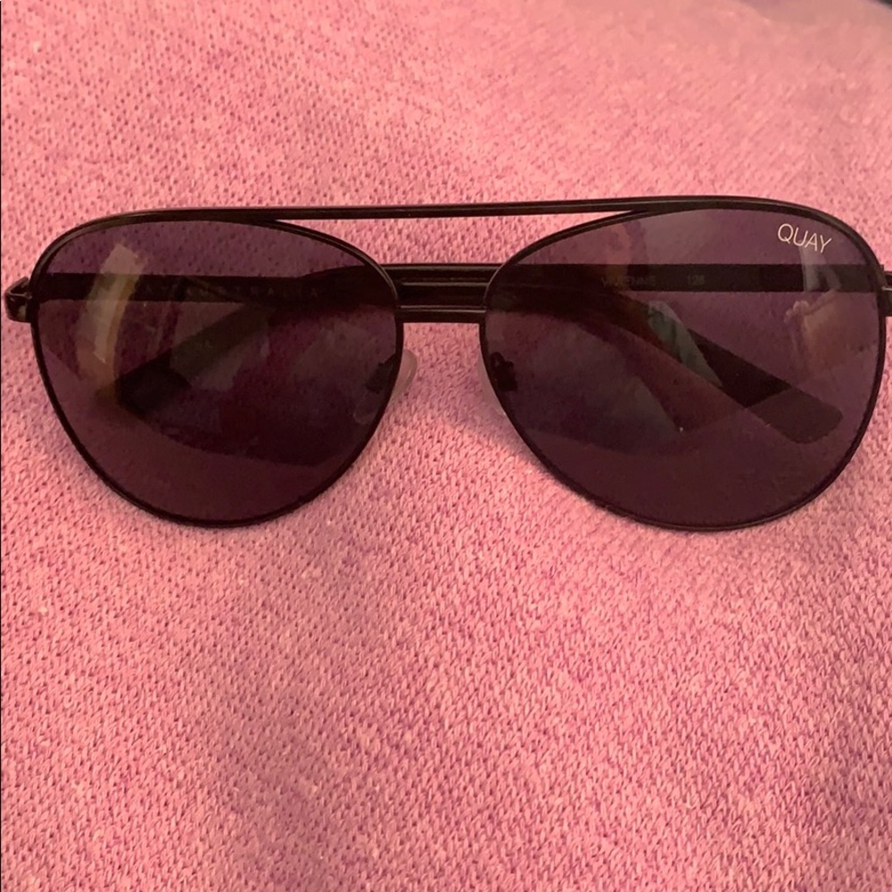 Quay Oversized Aviator Sunglases